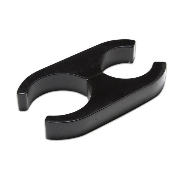 Fabtech, 2.00"-2.45" Shock to Aluminum Remote Reservoir Clamp Kit in Black, Universal