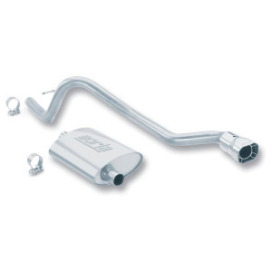 Borla, T-304 Stainless Steel Cat-Back System, for 93-96 Jeep Cherokee XJ with 4.0L Borla, T-304 Stainless Steel Cat-Back System, for 93-96 Jeep Cherokee XJ with 4.0L