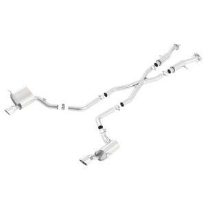 Borla, ATAK Cat-Back Exhaust, for 15-17 Jeep Grand Cherokee WK2 SRT with 6.4L Borla, ATAK Cat-Back Exhaust, for 15-17 Jeep Grand Cherokee WK2 SRT with 6.4L