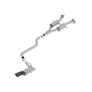 S-Type Cat-Back Exhaust w/ Black Chrome Tip