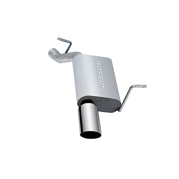 Gibson, 4" Single Rear Stainless Steel Exhaust System, for 11-13 Jeep Grand Cherokee WK2 with 3.6L Gibson, 4" Single Rear Stainless Steel Exhaust System, for 11-13 Jeep Grand Cherokee WK2 with 3.6L