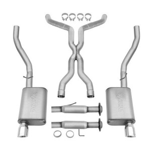 DynoMax, Ultra Flo Cat-Back Exhaust with Dual Exit in Stainless Steel, for 11-13 Jeep Grand Cherokee WK2 with 5.7L DynoMax, Ultra Flo Cat-Back Exhaust with Dual Exit in Stainless Steel, for 11-13 Jeep Grand Cherokee WK2 with 5.7L