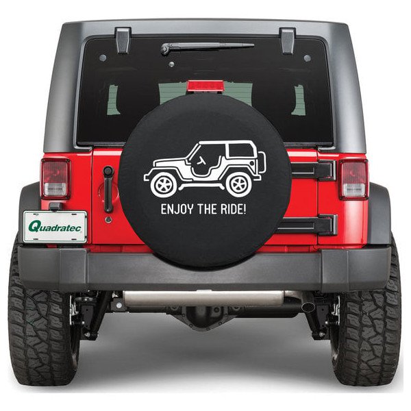 Enjoy The Ride Tire Cover, 29X8