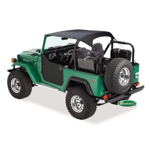 Bestop, Bikini Top in Black, for 64-84 Toyota Land Cruiser FJ-40