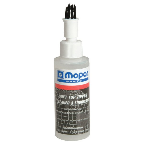 Soft Top Zipper Cleaner & Lubricant 2 oz. Soft Top Zipper Cleaner & Lubricant 2 oz.