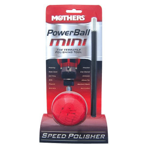 Mothers, PowerBall Mini Polisher, with 10" Extension