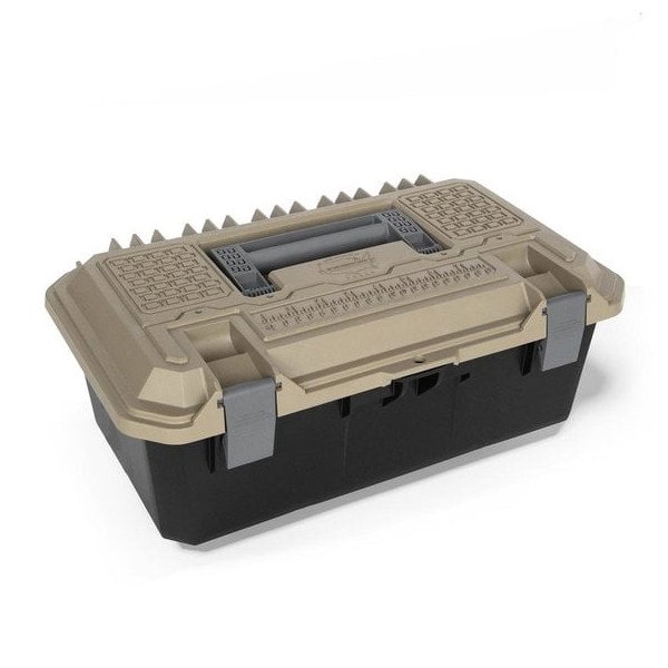 Decked, Crossbox Toolbox, in Desert Tan for 20-23 Jeep Gladiator JT with Decked Truck Bed Storage System
