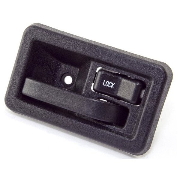 OMIX, Passenger Side Interior Door Handle in Black, for 82-06 Jeep CJ-7, CJ-8 Scrambler & Wrangler YJ, TJ & Unlimited