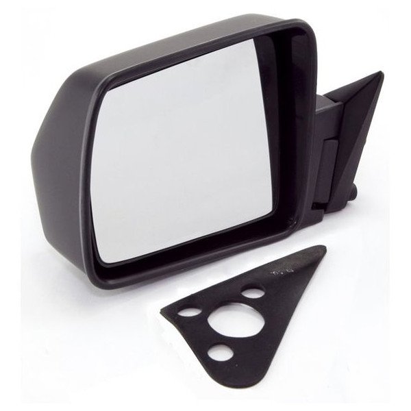 OMIX, Driver Side Mirror in Black, for 84-96 Jeep Cherokee XJ OMIX, Driver Side Mirror in Black, for 84-96 Jeep Cherokee XJ