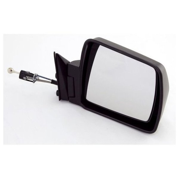 OMIX, Passenger Side Folding Mirror in Black, for 84-96 Jeep Cherokee XJ