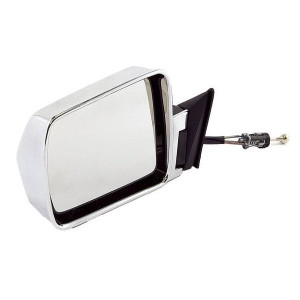 OMIX, Manual Folding Mirror in Chrome, for 84-96 Jeep Cherokee XJ