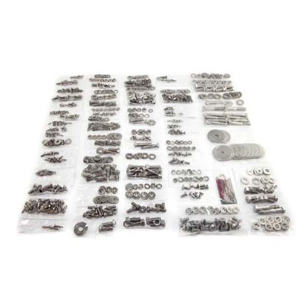 OMIX, Body Fastener Kit, for 55-75 Jeep CJ5 and CJ6