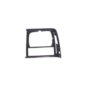Headlamp Bezel, Driver Side Black
