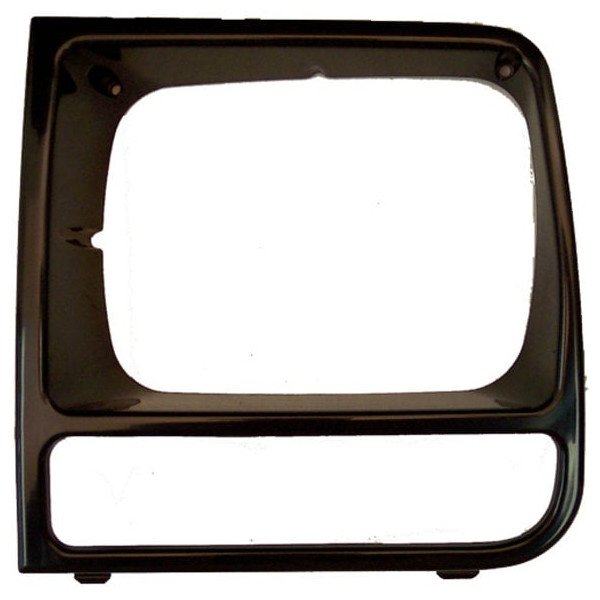 OMIX, Driver Side Headlamp Bezel in Black, for 97-01 Jeep Cherokee XJ OMIX, Driver Side Headlamp Bezel in Black, for 97-01 Jeep Cherokee XJ
