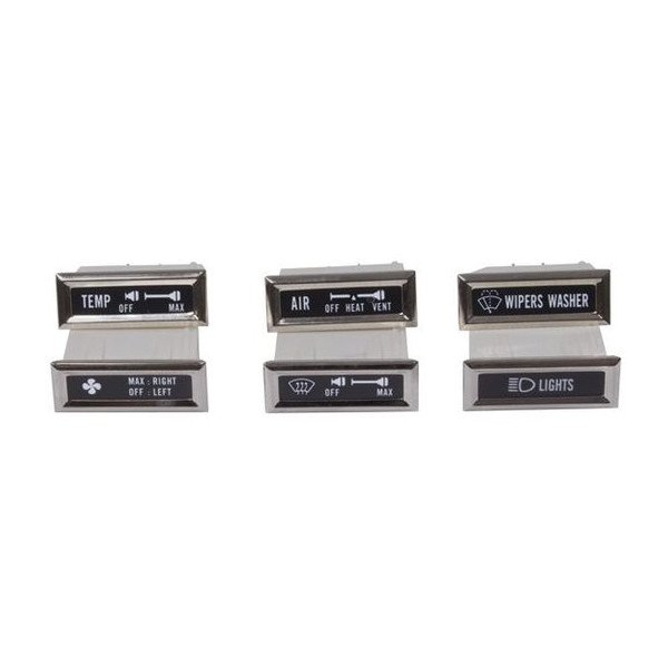 OMIX, Dash Lamp Set, for 76-86 Jeep CJ-5, CJ-7 & CJ-8 Scrambler