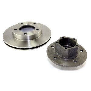 OMIX, Rotor & Hub Assembly, for 81-86 Jeep CJ's with 5 Bolt Hole Flange