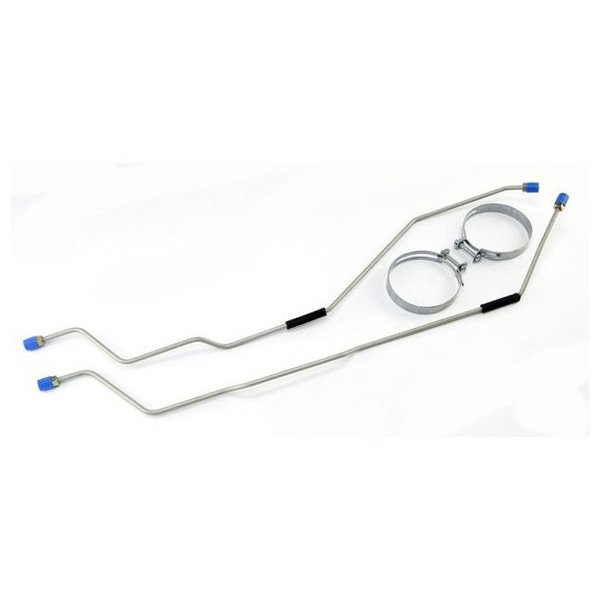 OMIX, Rear Brake Line Set, for 49-53 Jeep CJ-3A & 53-67 CJ-3B with Dana 44 Rear Axle