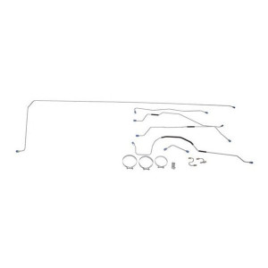 OMIX, Brake Line Set, for 55-64 Jeep CJ-5 with 10" Rear Brakes