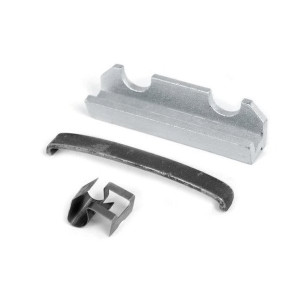 OMIX, Front Disc Brake Caliper Hardware Kit, for 76-78 Jeep CJ Series with 6 Bolt Calipers