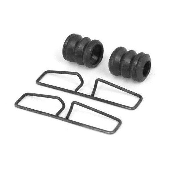 OMIX, Front Disc Brake Caliper Hardware Kit, for 90-06 Jeep Wrangler YJ, TJ, Cherokee XJ & Grand Cherokee ZJ