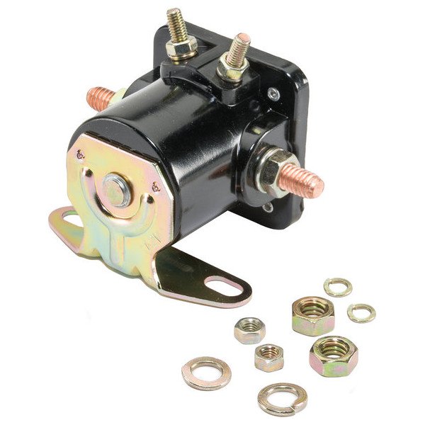 OMIX, Starter Solenoid, for 72-79 Jeep CJ Series & 72-79 Cherokee with AMC 2.5L 4 Cylinder Engine, 72-79 CJ Series with 4.2L, 5.0L or 5.9L Engines