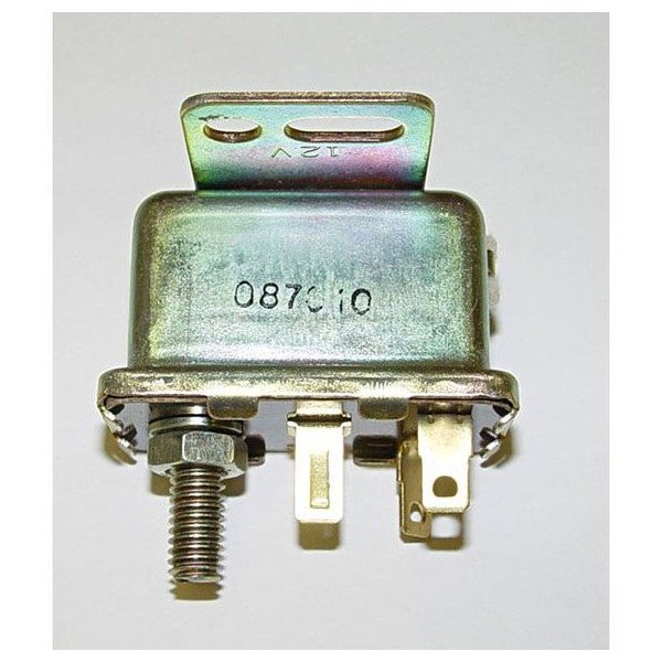 OMIX, Starter Solenoid, for 87-90 Jeep Wrangler YJ with 4.2L Engine, 87-90 Cherokee XJ with 4.0L Engine or 2.1L Diesel Engine