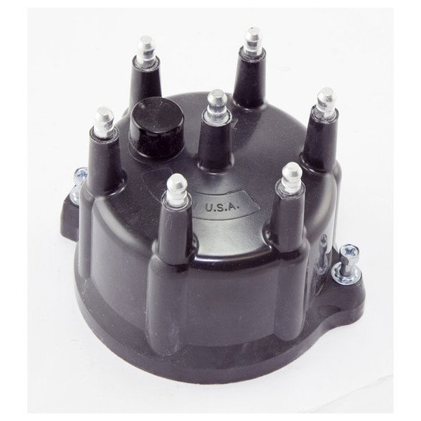 OMIX, Distributor Cap, for 94-99 Jeep Wrangler YJ, Wrangler TJ, Cherokee XJ, Grand Cherokee ZJ & Grand Cherokee WJ with 4.0L 6 Cylinder Engine