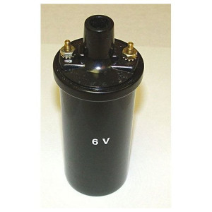 OMIX, Ignition Coil, for 41-62 Jeep Vehicles with 4 Cylinder Engine & 6 Volt Electrical System