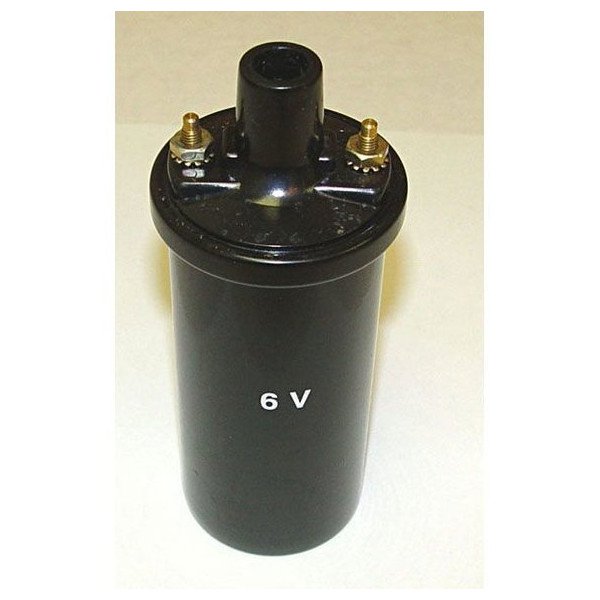 OMIX, Ignition Coil, for 41-62 Jeep Vehicles with 4 Cylinder Engine & 6 Volt Electrical System