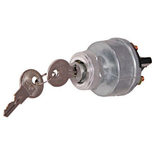OMIX, OE Ignition Lock, for 45-71 Jeep Vehicles with All-Thread Terminals OMIX, OE Ignition Lock, for 45-71 Jeep Vehicles with All-Thread Terminals