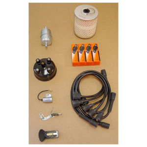 OMIX, Ignition Tune Up Kit, for 46-53 Jeep CJ-2A & CJ-3A with 134c.i.