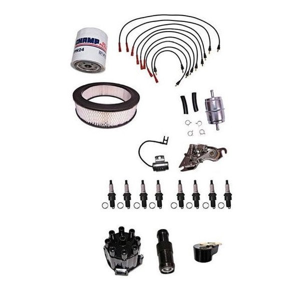 OMIX, Ignition Tune Up Kit, for 72-74 Jeep CJ Series with V8 Engine