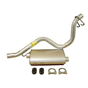 OMIX, Muffler & Tailpipe Kit, for 93-95 Jeep Wrangler YJ with 2.5/4.0L Engine
