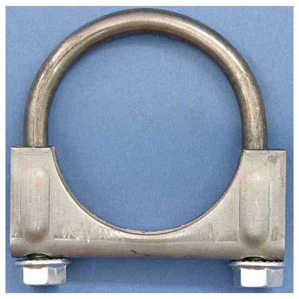 OMIX, 2-1/4" Exhaust Pipe Clamp, for 87-90 Jeep YJ & 86-92 Cherokee XJ with 4 or 6 Cyl. Engine