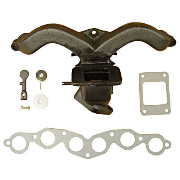 OMIX, Exhaust Manifold Kit, for 41-53 Jeep Vehicles with 134c.i. L-Head