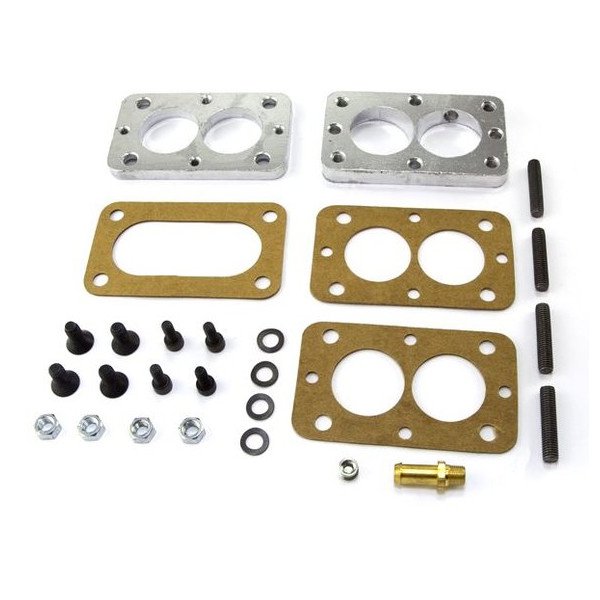 OMIX, Carburetor Base Plate Adapter, for 72-90 Jeep CJ Series & Wrangler YJ with 3.8L or 4.2L Engine