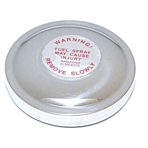 OMIX, Zinc Non-Vented Gas Cap, for 71-76 Jeep CJ-5 & CJ-6