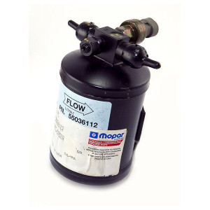OMIX, Air Conditioning Receiver Drier, for 94-96 Jeep Cherokee XJ with 2.5L or 4.0L Engine & R-134A Air Conditioning System
