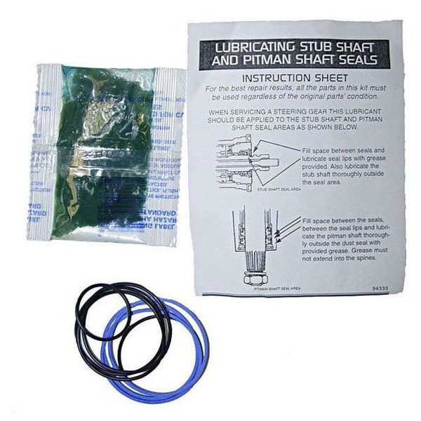 OMIX, In Valve Steering Gear Assembly Seal Kit, for 73-96 Jeep Wrangler YJ, Cherokee XJ, Grand Cherokee ZJ & SJ Series