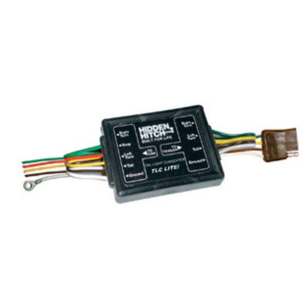 Hidden Hitch, TLC Lite, Taillight Converter, with 55" 4-Flat Car End Connector Hidden Hitch, TLC Lite, Taillight Converter, with 55" 4-Flat Car End Connector
