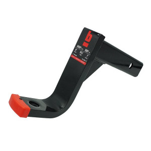 Brok, 2" Shank Ball Mount with Pin Stop, 8" Drop Brok, 2" Shank Ball Mount with Pin Stop, 8" Drop