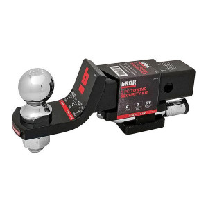 Brok, Shank Ball Mount Security Kit with 2" Ball & Lock Pin, with 2" Drop Brok, Shank Ball Mount Security Kit with 2" Ball & Lock Pin, with 2" Drop