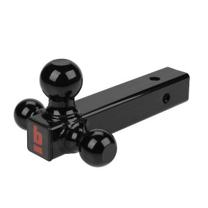 Brok, Tri-Ball Ball Mount, with 2" Shank