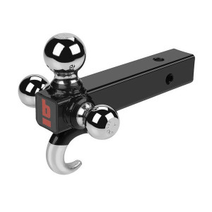 Brok, Tri-Ball Ball Mount, with 2" Shank & Hook