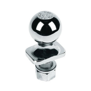 Brok, Chrome Hitch Ball, 1 7/8"x3/4"x1 1/2" Brok, Chrome Hitch Ball, 1 7/8"x3/4"x1 1/2"