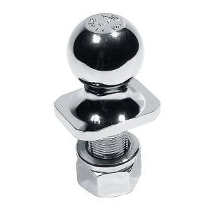 Brok, Chrome Hitch Ball, 1 7/8"x1"x2"