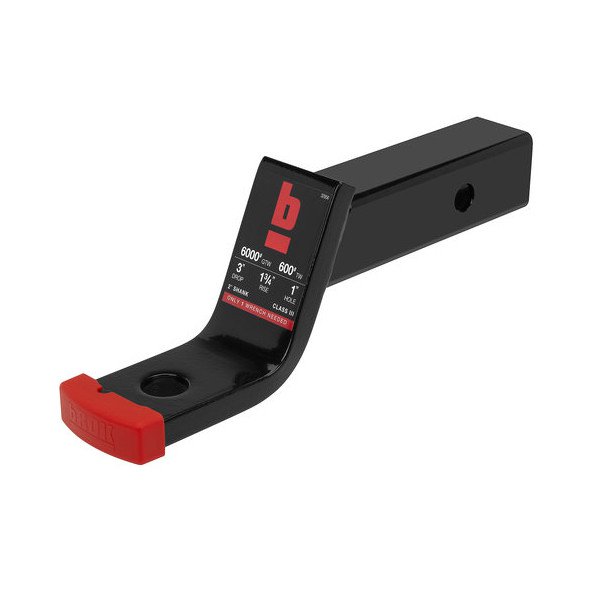 Brok, 2" Shank Ball Mount with Pin Stop, 3" Drop Brok, 2" Shank Ball Mount with Pin Stop, 3" Drop