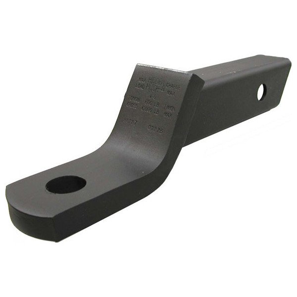 Hidden Hitch, 4" Drop x 9" Long 2" Receiver Ball Mount, with Pin & Clip