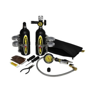 PowerTank, Twin Bracket Power Show Sidearm SXS Two Bottle Co2 Air Up System, Universal PowerTank, Twin Bracket Power Show Sidearm SXS Two Bottle Co2 Air Up System, Universal