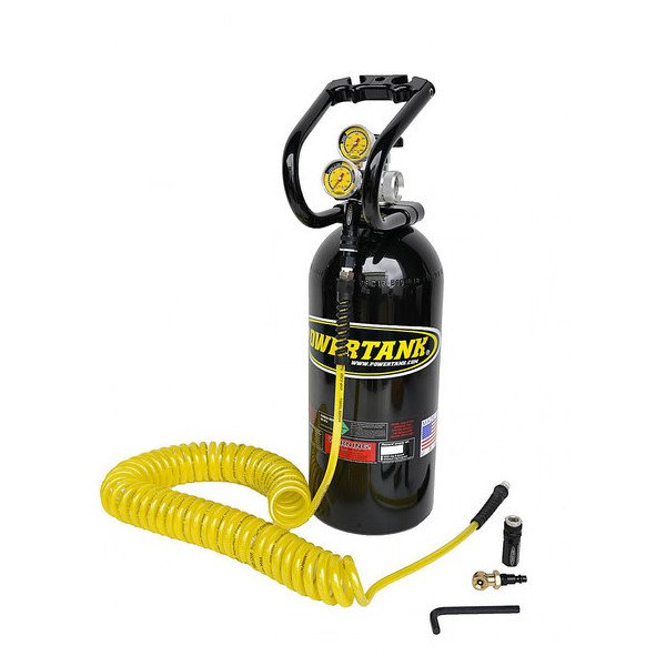 PowerTank, Basic Package Portable CO2 Air Tank System, 15 lb Tank in Candy Blue PowerTank, Basic Package Portable CO2 Air Tank System, 15 lb Tank in Candy Blue